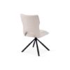Roseland 360 Swivel Beige Dining Chair Set of 2
