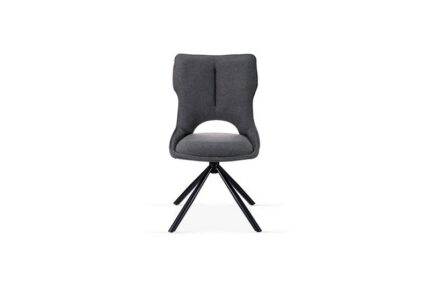 Roseland 360 Swivel Grey Dining Chair Set of 2