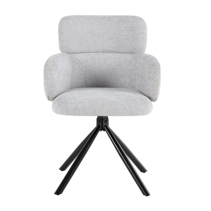 Tuscany Grey 360 Swivel Chair Set of 2