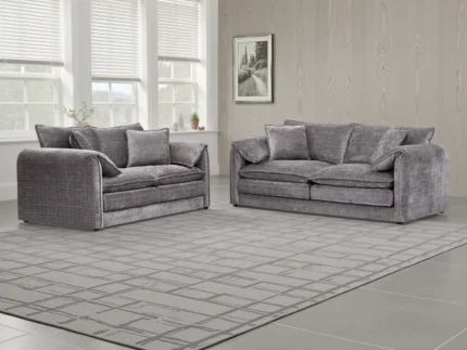 Solaya Sofa Grey 3+2 Set