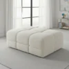 Jacob Sofa Natural Footstool