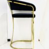 Porado Black & Gold Barstool
