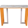 Engelberg Cream & Gold Bar Table