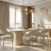 Olympia Beige Ceramic 160cm Table