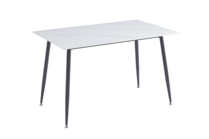 Oxford White Ceramic 120cm Table