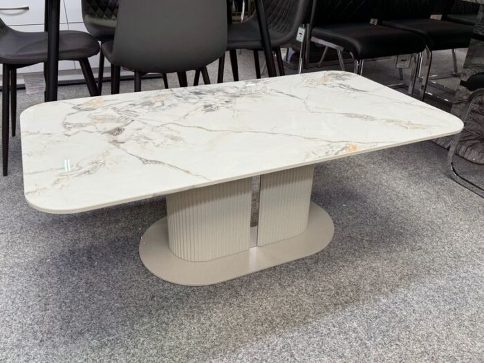 Sydney Cream Ceramic Coffee Table