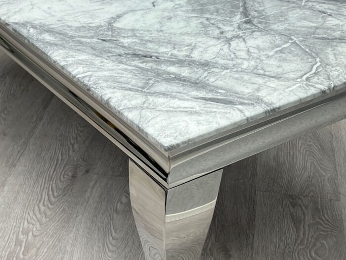 MCT992-3 Sofia Grey Marble Coffee Table