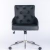 Majestic Black PU Leather Office Chair