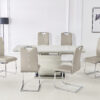 Milan Cappuccino Extending Dining Table ONLY