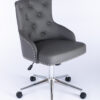 Majestic Grey PU Leather Office Chair
