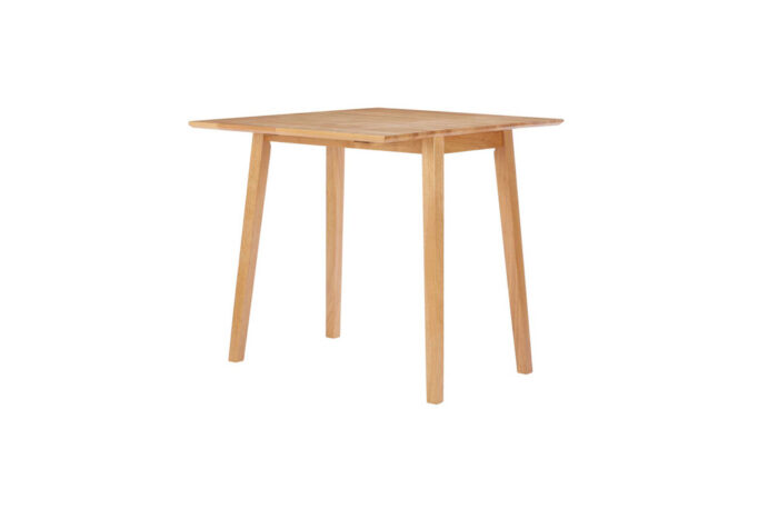 DROP LEAF DINING SET OAK COLOUR FINISH