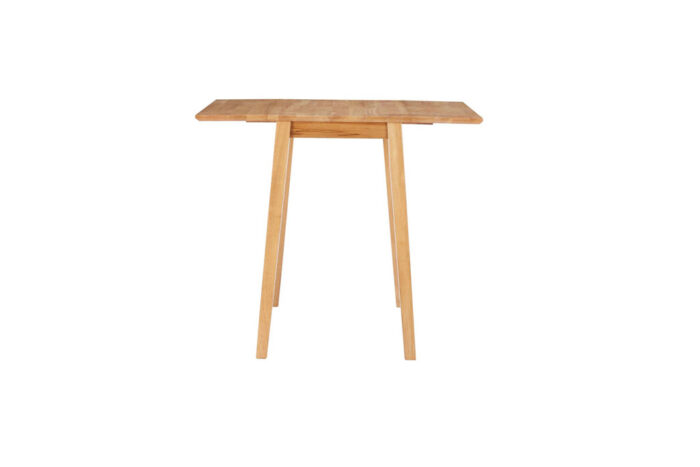 DROP LEAF DINING SET OAK COLOUR FINISH