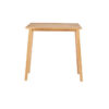 DROP LEAF DINING SET OAK COLOUR FINISH