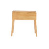 DROP LEAF DINING SET OAK COLOUR FINISH