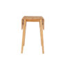 DROP LEAF DINING SET OAK COLOUR FINISH