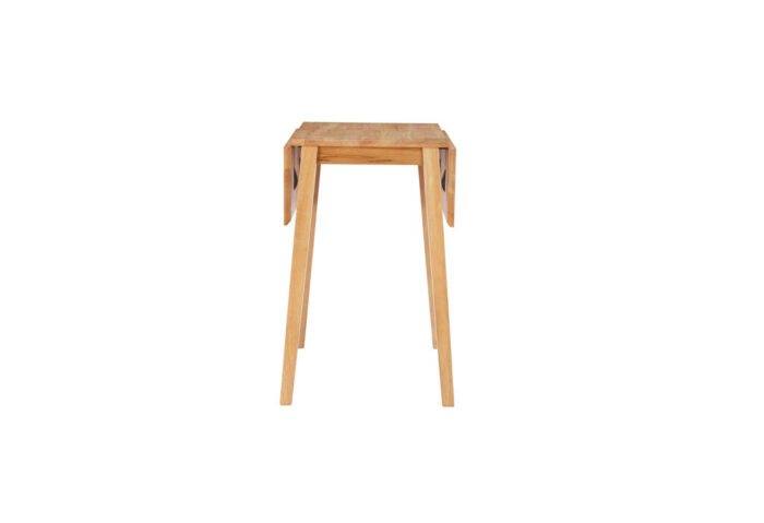 DROP LEAF DINING SET OAK COLOUR FINISH